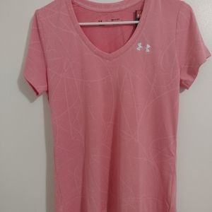 Under Armour small pink top